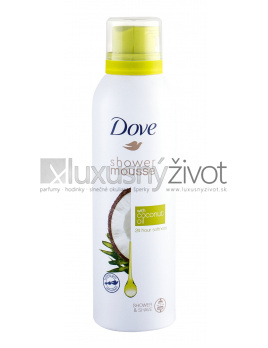 Dove Shower Mousse Coconut Oil, Sprchovacia pena 200
