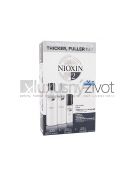 Nioxin System 2, šampón System 2 150 ml + kondicionér System 2 150 ml + vlasová starostlivosť System 2 40 ml