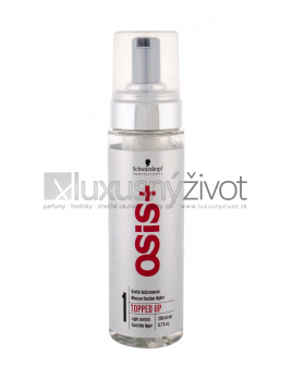 Schwarzkopf Professional Osis+ Topped Up Gentle Hold Mousse, Objem vlasov 200