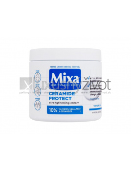 Mixa Ceramide Protect Strengthening Cream, Telový krém 400