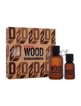 Dsquared2 Wood Original, parfumovaná voda 100 ml + parfumovaná voda 30 ml