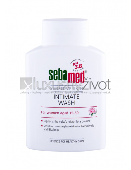 SebaMed Sensitive Skin Intimate Wash, Intímna hygiena 200 - Age 15-50