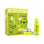DKNY DKNY Be Delicious, parfumovaná voda 100 ml + parfumovaná voda 7 ml + sprchovacia pena 150 ml