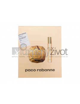 Paco Rabanne Lady Million, parfumovaná voda 80 ml + parfumovaná voda 20 ml
