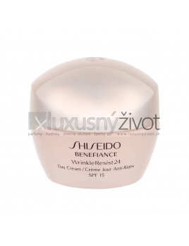 Shiseido Benefiance Wrinkle Resist 24 Day Cream SPF15, Denný pleťový krém 50