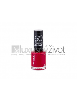 Rimmel London 60 Seconds Super Shine 312 Be Red-y, Lak na nechty 8