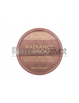Rimmel London Radiance Brick 002 Medium, Bronzer 12