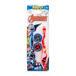 Marvel Avengers Toothbrush, zubná kefka 2 ks + púzdro 2 ks