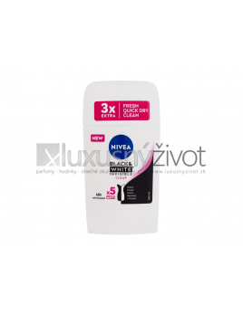 Nivea Black & White Invisible Clear, Antiperspirant 50, 48h