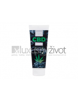 White Pearl CBD Charcoal Whitening Toothpaste, Zubná pasta 75