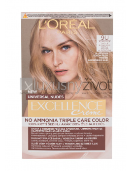 L'Oréal Paris Excellence Creme Triple Protection 9U Very Light Blond, Farba na vlasy 48
