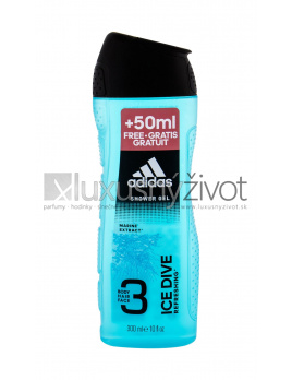 Adidas Ice Dive, Sprchovací gél 300, 3in1