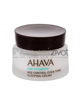 AHAVA Time To Smooth Age Control Even Tone Sleep Cream, Nočný pleťový krém 50, Tester