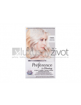 L'Oréal Paris Préférence Le Blonding Toner Platinum Ice, Farba na vlasy 60