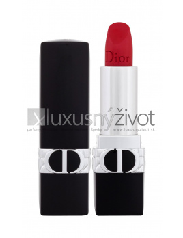 Christian Dior Rouge Dior Couture Colour Floral Lip Care 888 Strong Red Matte, Rúž 3,5