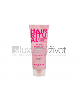 Dermacol Hair Ritual Shampoo Red Hair & Grow Effect, Šampón 250