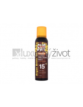 Vivaco Sun Argan Bronz Oil Spray, Opaľovací prípravok na telo 150, SPF15