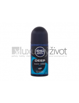 Nivea Men Deep Black Carbon Beat, Antiperspirant 50, 48H
