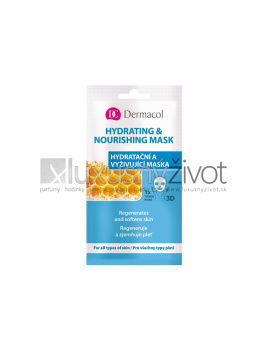 Dermacol Hydrating & Nourishing Mask, Pleťová maska 15