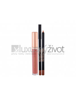Makeup Revolution London Retro Luxe Gloss Lip Kit, lesk na pery 5,5 ml + kontúrovacia ceruzka na pery 1 g