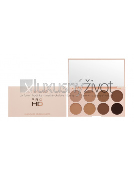 Makeup Revolution London Pro HD Camouflage Conceal Palette, Kontúrovacia paletky 10