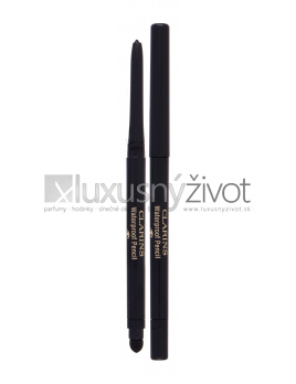 Clarins Waterproof Pencil 01 Black Tulip, Ceruzka na oči 0,29