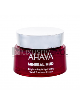 AHAVA Mineral Mud Brightening & Hydrating, Pleťová maska 50, Tester