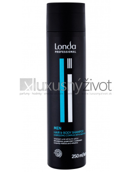 Londa Professional MEN Hair & Body, Šampón 250