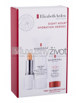 Elizabeth Arden Eight Hour Cream Skin Protectant, 75ml Eight Hour Hand Cream + 30ml Eight Hour Skin Protectant + 3,7g Eight Hour Lip Stick