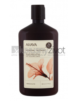 AHAVA Mineral Botanic Hibiscus & Fig, Telové mlieko 500