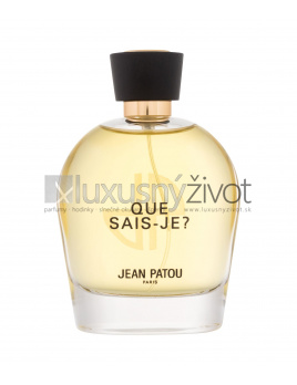 Jean Patou Collection Héritage Que Sais-Je?, Parfumovaná voda 100