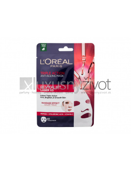 L'Oréal Paris Revitalift Laser X3 Triple Action Tissue Mask, Pleťová maska 28