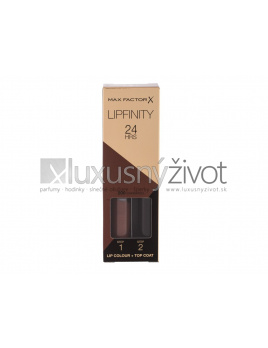 Max Factor Lipfinity 24HRS Lip Colour 200 Caffeinated, Rúž 4,2