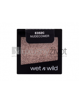 Wet n Wild Color Icon Glitter Single Nudecomer, Očný tieň 1,4