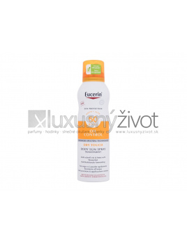 Eucerin Sun Oil Control Body Sun Spray Dry Touch, Opaľovací prípravok na telo 200, SPF50