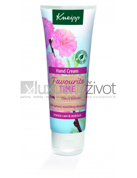 Kneipp Favourite Time Hand Cream, Krém na ruky 75, Cherry Blossom