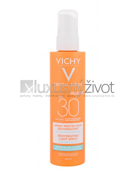 Vichy Capital Soleil Rehydrating Light Spray, Opaľovací prípravok na telo 200, SPF30