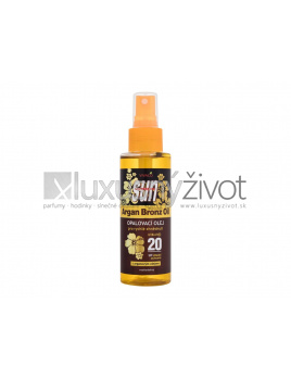 Vivaco Sun Argan Bronz Suntan Oil, Opaľovací prípravok na telo 100, SPF20