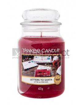 Yankee Candle Letters To Santa, Vonná sviečka 623
