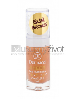 Dermacol Sheer Face Illuminator sun bronze, Podklad pod make-up 15