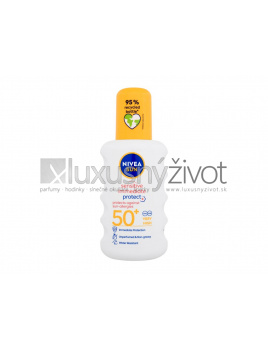 Nivea Sun Sensitive Immediate Protect+ Sun-Allergy, Opaľovací prípravok na telo 200, SPF50+