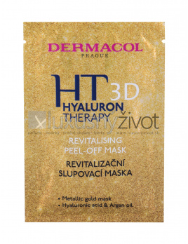 Dermacol 3D Hyaluron Therapy Revitalising Peel-Off, Pleťová maska 15