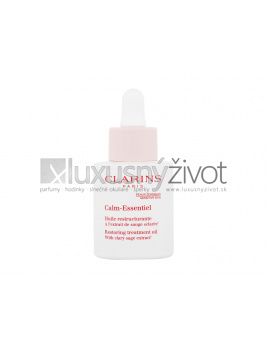Clarins Calm-Essentiel Restoring Treatment Oil, Pleťový olej 30