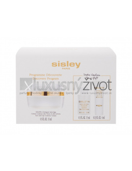 Sisley Sisleya L'Intégral Anti-Age Eye And Lip Contour Cream, starostlivosť o očné okolie a pery 15 ml + pleťové mlieko Essential Skin Care 15 ml + pleťové sérum L´Integral 4 ml