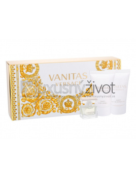 Versace Vanitas, Edt 4,5 ml + 25ml tělové mléko + 25ml sprchový gel