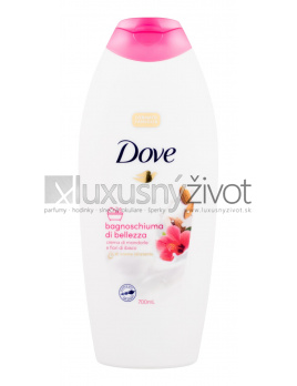 Dove Caring Bath Almond Cream With Hibiscus, Pena do kúpeľa 700