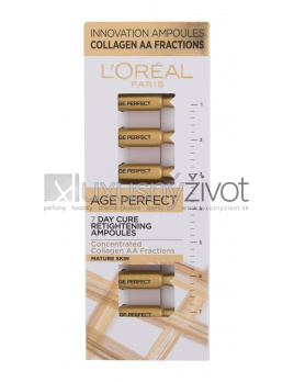 L'Oréal Paris Age Perfect 7 Day Cure Retightening Ampoules, Pleťové sérum 7x1
