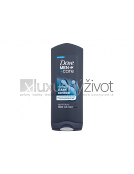 Dove Men + Care Hydrating Clean Comfort, Sprchovací gél 400