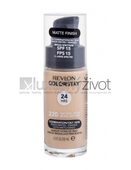 Revlon Colorstay Combination Oily Skin 220 Natural Beige, Make-up 30, SPF15