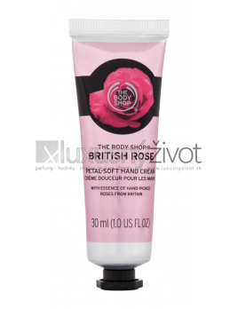 The Body Shop British Rose, Krém na ruky 30